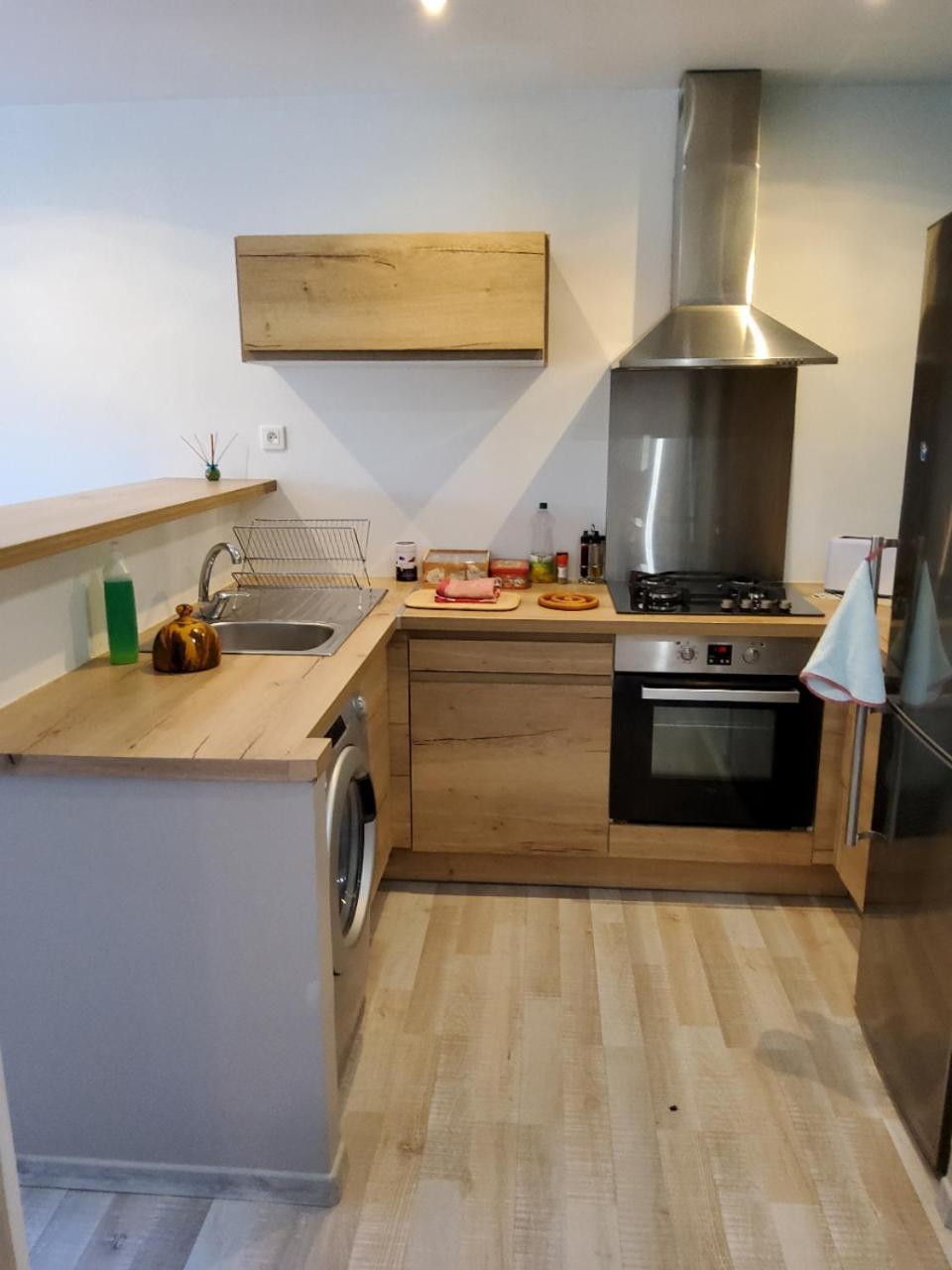 Appartement Entre Mer Et Corbieres Cuxac-dʼAude Exteriör bild